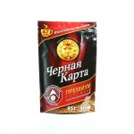 Кофе, Черная карта 95 г премиум мягк. упак.