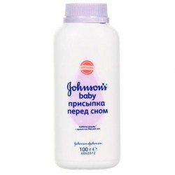 Присыпка детская, Johnson's Baby (Джонсонс Беби) 100 г перед сном ромашка и лаванда