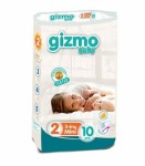 Подгузники детские, Gizmo (Гизмо) 3-6 кг р. 2 №10